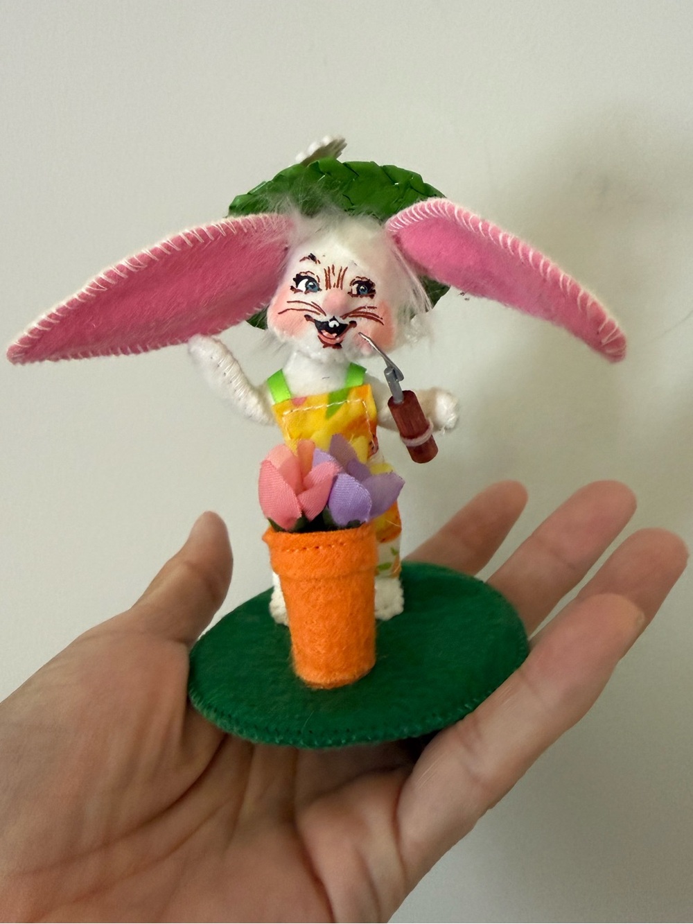 Annalee Gardener Bunny doll from 2011